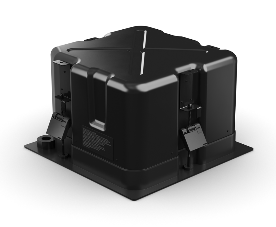 BOSE EM90 邊界投射型吸頂揚聲器-俯視圖