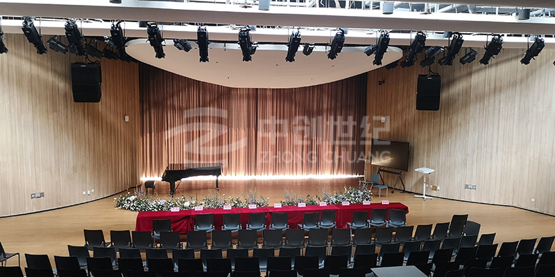 深圳光明高中園音樂廳-正視圖 深圳光明高中園音樂廳-正視圖