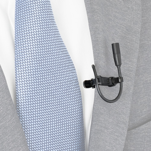 鐵三角 BP899LcW 無線發(fā)射機(jī)全指向性?shī)A式電容話筒 佩戴